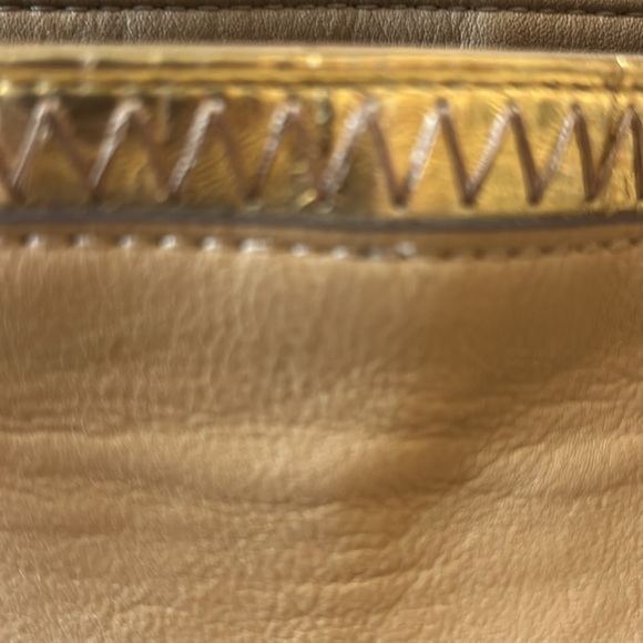 Tan Leather Tote Bag - Picture 3 of 6